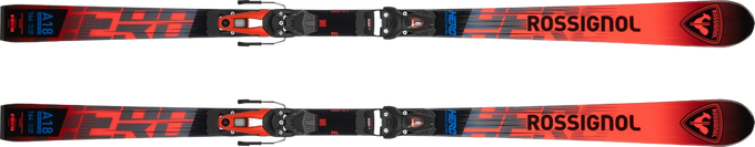 Schiuri Rossignol Hero Athlete GS PRO 126 -171 R21 + NX 10 GW B73 Black Hot Red - 2025/26