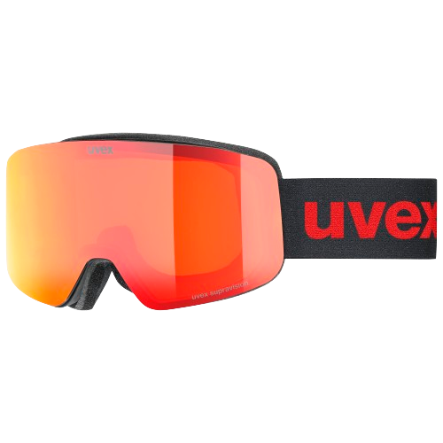 Uvex PWDR FM Black Matt/Mirror Red - 2025/26