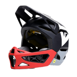 Cască de ciclism Dainese Linea 01 Mips Mono Matt Black/Red/Nardo Grey