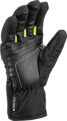 Mănuși LEKI Griffin 3D Junior Black/Neon - 2023/24