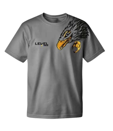 Tricou Level Worldcup Jr Grey - 2025/26