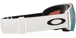 Ochelari de schi Oakley Flight Deck Pro L Matte White/Prizm Snow Sapphire Iridium + Additional lens Prizm Snow Iced Iridium - 2025/26