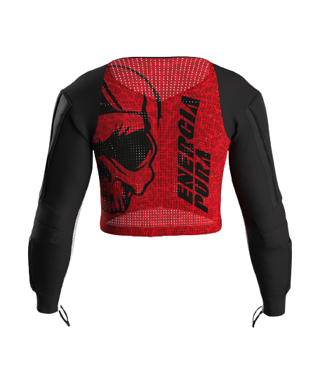 Cămașă de protecție ENERGIAPURA Maglia Racing Red/Black - 2023/24