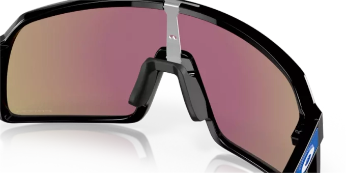 Ochelari de vedere Oakley Sutro Polished Black Frame/ Prizm Sapphire Lenses - 2023