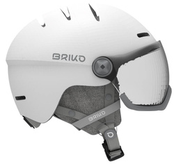 Cască Briko Blenda Photo Matt/White - 2023/24