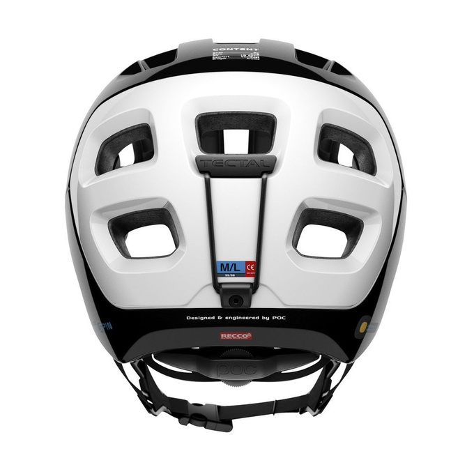 Cască de bicicletă POC TECTAL RACE SPIN URANIUM BLACK/HYDROGEN WHITE - 2021