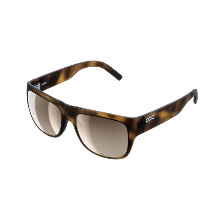 Ochelari de soare POC Want Tortoise Brown/Clarity Trail/Partly Sunny Silver
