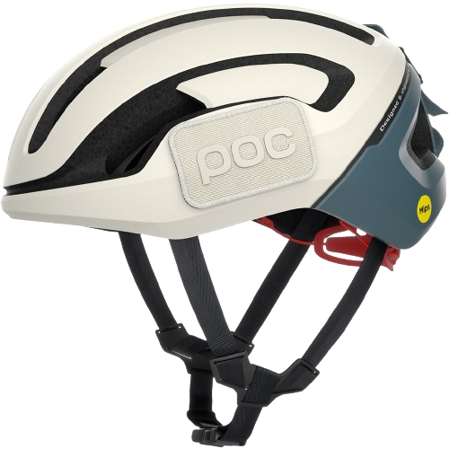 Cască de bicicletă POC Omne Ultra MIPS Selentine Off-White/Calcite Blue Matt - 2024