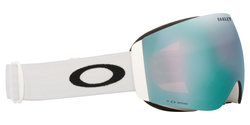 Ochelari de schi Oakley Flight Deck Pro M Matte White/Prizm Snow Sapphire Iridium + Additional lens Prizm Snow Iced Iridium - 2025/26
