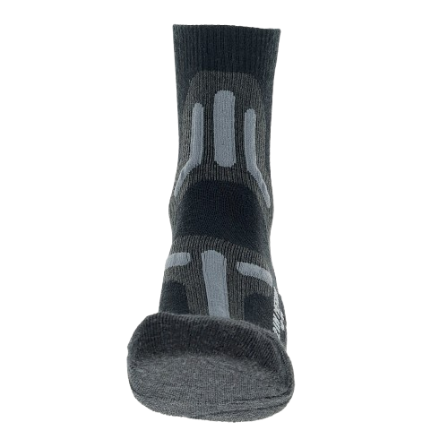 Șosete de exterior UYN Man Trekking 2in Merino Socks Black/Grey 