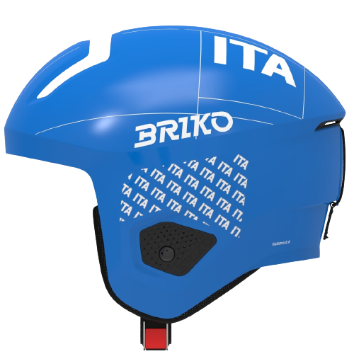 Cască Briko Vulcano 2.0 Italia Shiny/Science Blue - 2024/25