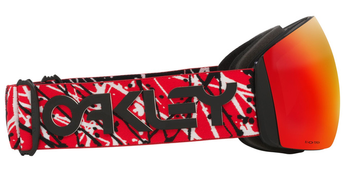 Ochelari de schi Oakley Flight Deck L Red Eddie/Prizm Snow Torch Iridium - 2025/26