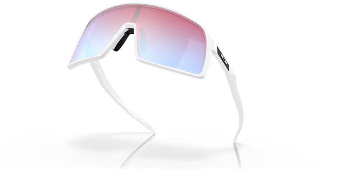 Ochelari de vedere Oakley Sutro Polished White Frame/ Prizm Snow Sapphire Lenses - 2023