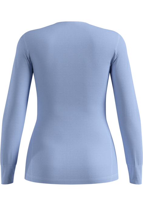 Tricou Termic Odlo Active Warm BL Top Crew Neck L/S Woman Blue Heron - 2025/26