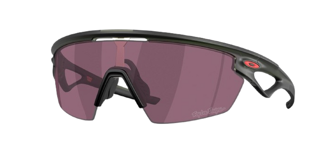 Ochelari de vedere OAKLEY Sphaera Troy Lee Designs Mette Olive Ink Frame/Prizm Road Black Lenses