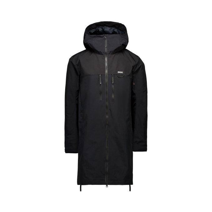 POC Race Mentor Coat Uranium Black - 2025/26