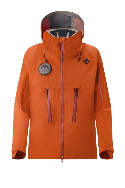 Jachetă izolată Descente Marco Odermatt Shell Jacket  Ripen Orange - 2024/25