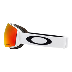 Ochelari de protecție Oakley Flight Deck M Matte White/Prizm Snow Torch Iridium - 2025/26