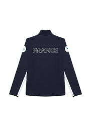 Polar pentru bărbați Colmar Full Zip Stretch Fleece White/Blue - 2025/26