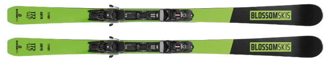 Schiuri Blossom Skis Turbo AM74 Multiflex + PRD 12 - 2023/24