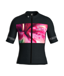 Tricou de ciclism Energiapura T-Shirt Full Zip Life Lily Black/Ragl Alexander - 2023