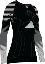 Cămașă termică X-bionic Invent FX Shirt LS WMN Black/Grey/Light Grey - 2024/25