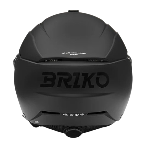 Cască Briko Elio Visor Photo Matt Black - 2025/26