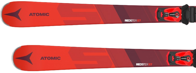 Schiuri Atomic Redster S7 + MI 12 GW Red/Black - 2024/25