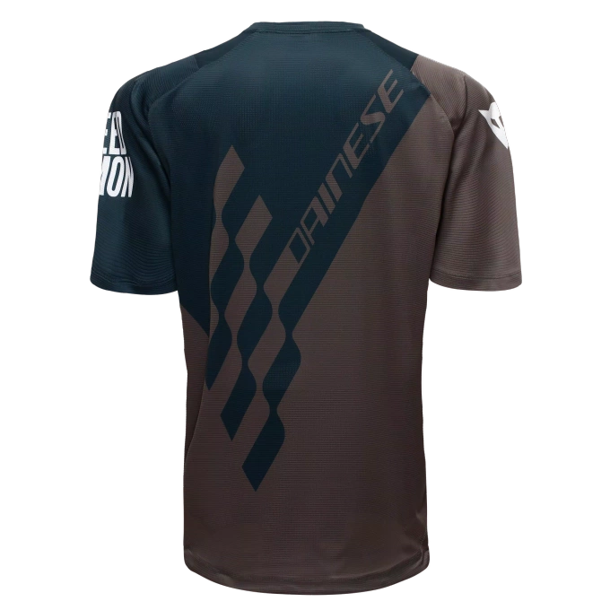 Tricou de ciclism Dainese HgAER Jersey Ss Blue/Grey
