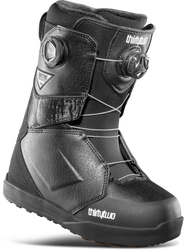 Bocanci de Snowboard Thirty Two Lashed Double Boa Women Black/White/Black - 2024/25