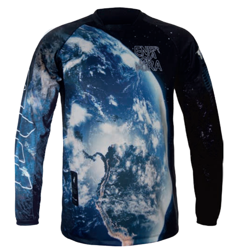 Tricou de ciclism Energiapura Argo Long Sleeve T-shirt Life Planet - 2023