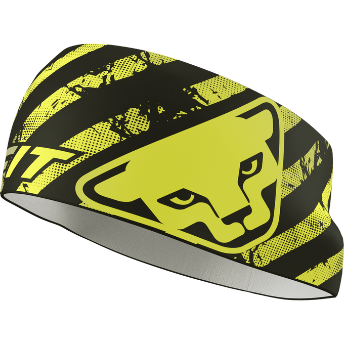 Bandă pentru cap Dynafit Graphic Performance Headband Ultra Yellow/Trail - 2025/26