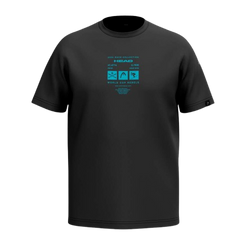 Tricoul HEAD WCR T-Shirt Men Black - 2025/26