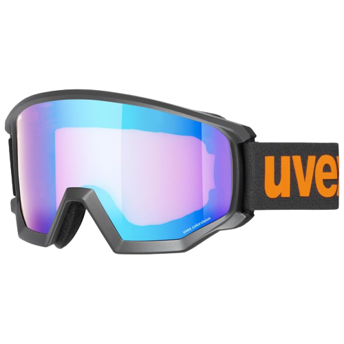 Ochelari de protecție Uvex Athletic CV Black/Matt Blue-Orange - 2023/24
