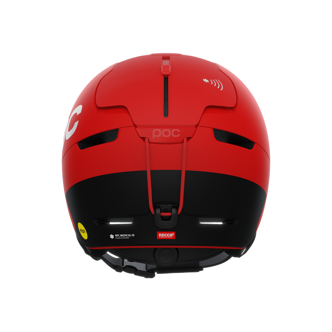 Cască POC Obex BC MIPS Prismane Red Matt - 2025/26