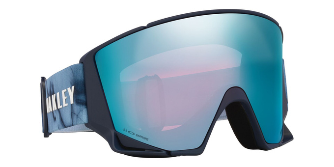 Ochelari de schi Oakley Flow Scape L Aleksander Kilde Signature/Prizm Snow Sapphire Iridium + Additional lens Prizm Snow Iced Iridium - 2025/26