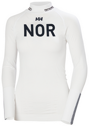 Cămașă termică Helly Hansen Lifa Seamless Racing Top White - 2023/24