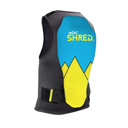 SHRED MINI BACK PROTECTOR VEST ZIP – JUNIOR - 2025/26