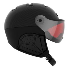 Cască KASK Elite Visor Photochromatic Carbon Black - 2024/25