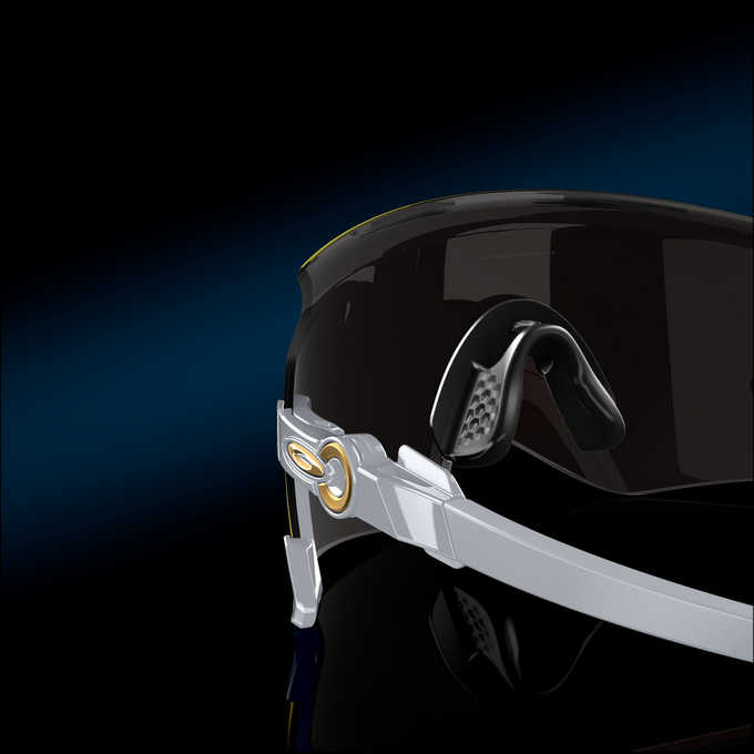 Ochelari de vedere OAKLEY Kato Cavendish Edition Prizm 24k Lenses/Cavendish White Frame