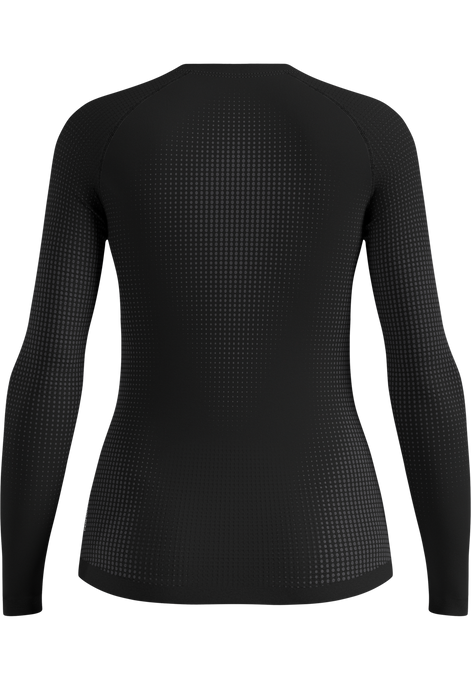 Tricou Termic Odlo Perfomance Warm BL Top Crew Neck L/S Woman Black - 2025/26