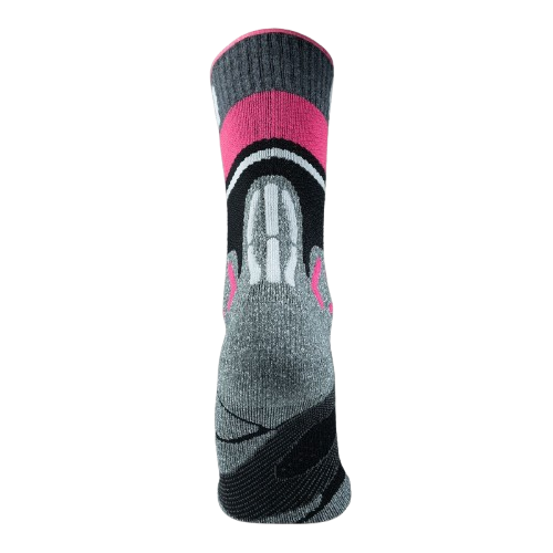 Șosete de exterior UYN Woman Trekking One Merino Socks Black/Pink