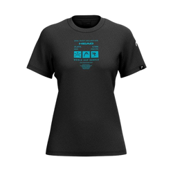 Tricoul HEAD WCR T-Shirt Women Black - 2025/26
