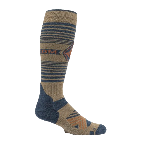 Volcom Horizon Wool Blend OTC Sock Chestnut Brown - 2024/25
