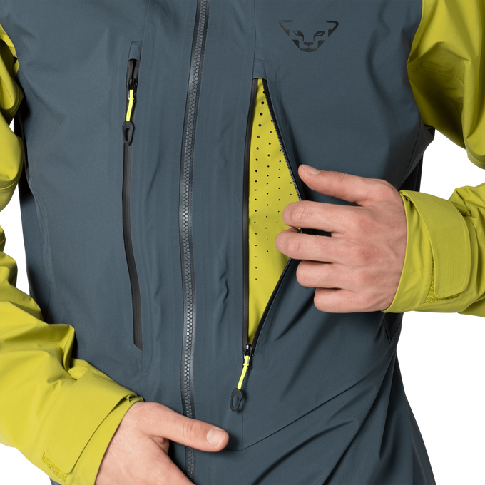  Jacheta de schi Dynafit Blacklight 3L Jacket Golden Lime - 2025/26