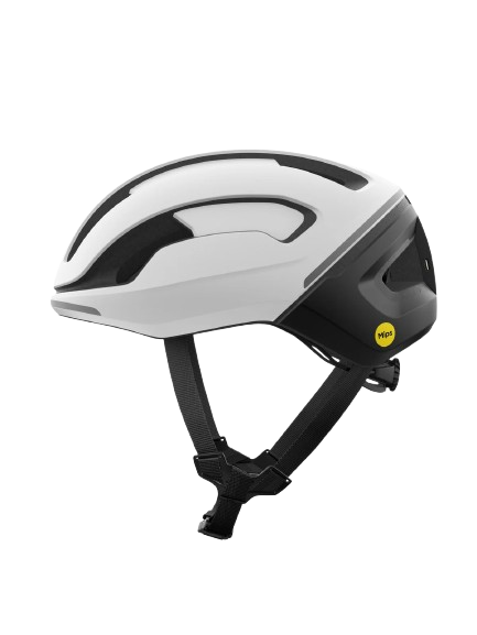 Cască de bicicletă POC Omne Beacon MIPS Hydrogen White Matt/Uranium Black Matt - 2025