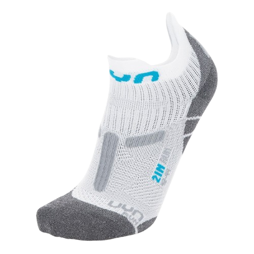 Șosete de exterior UYN Man Run 2in Socks White/Grey