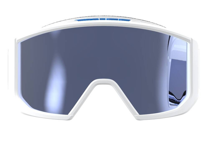 Ochelari de protecție Briko Vulcano Mask Italia White/Science Blue - 2024/25