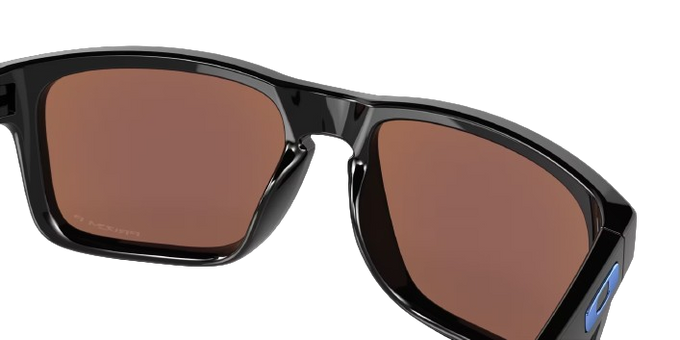 OAKLEY Holbrook Prizm Deep Water Polar Lenses/Polished Black Frame