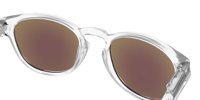 Ochelari de vedere Oakley Latch Prizm Sapphire Polarized Lenses/Matte Clear Frame